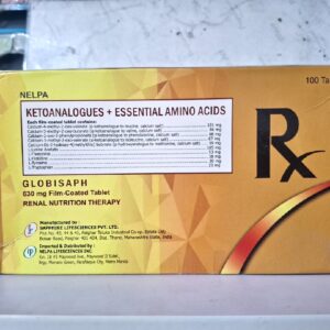Globisaph Ketoanalogues Essential Amino Acids 630mg 100 pcs