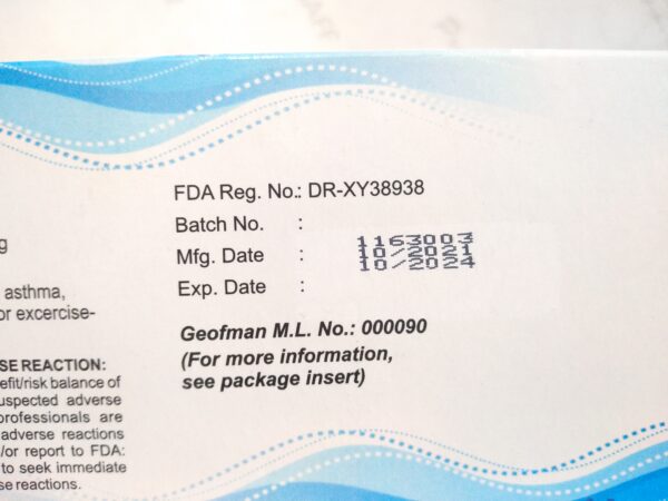 Montelukast Soduim 5mg Tablet BRONAST(Sahar)28's 107//C - Image 3