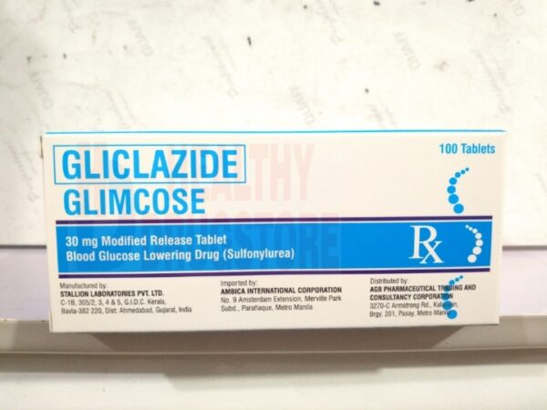 Gliclazide Glimcose 30 mg (Ambica) 100's