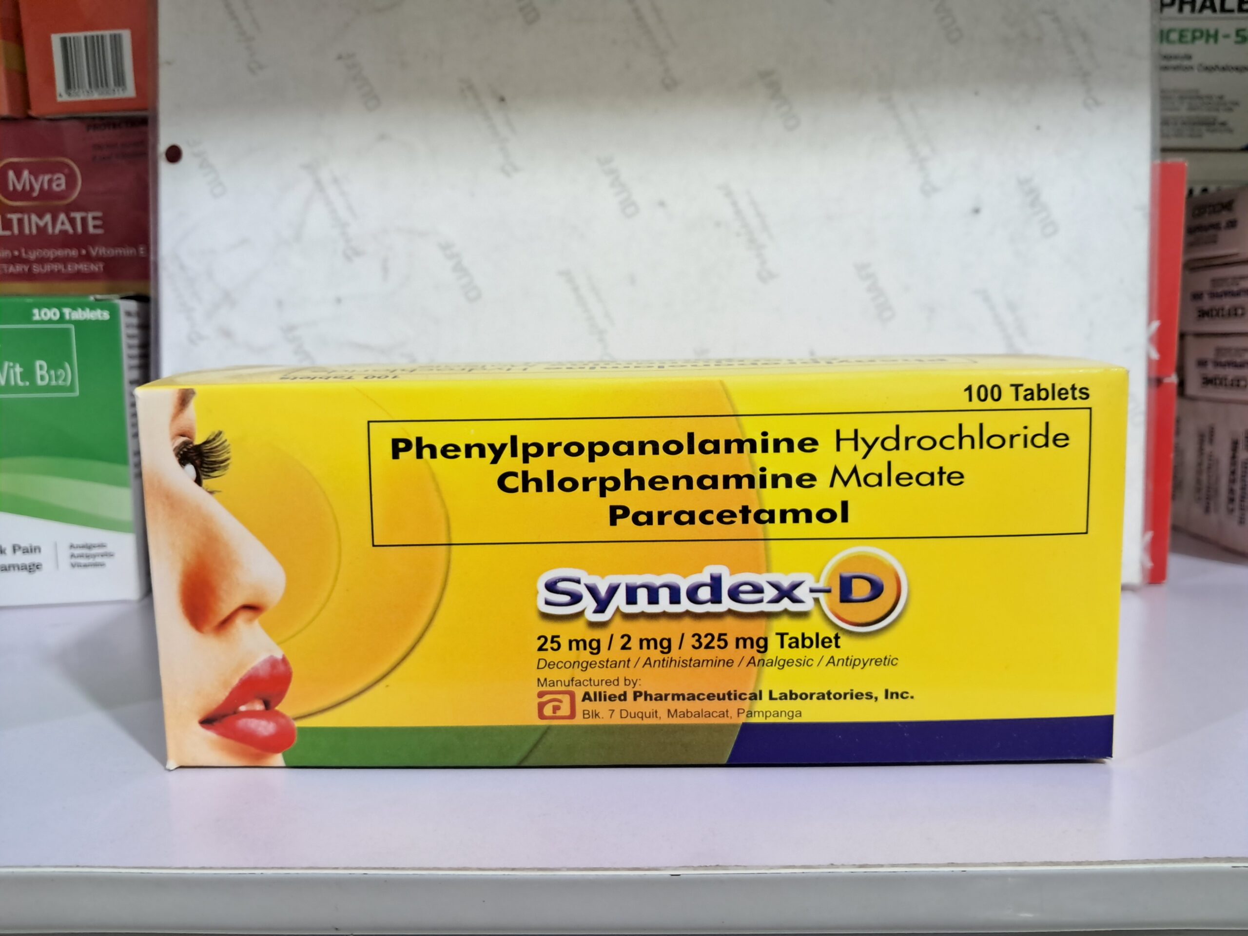 Symdex-D 100 pcs Ex 02 2027 - Healthy Drugstore