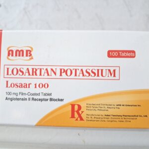 Losartan Potassium Losaar 100 mg 100 pcs