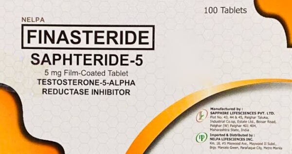Finasteride Saphteride P1250 5mg 100 pcs Free Shipping Hair Grower - Image 3