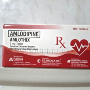 Amlodipine Besilate Amlothix 5 mg 100 pcs