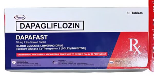 Dapafliglozin Dapafast 10 mg 30 pcs