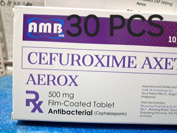 Cefuroxime Axetil AEROX 30 pcs