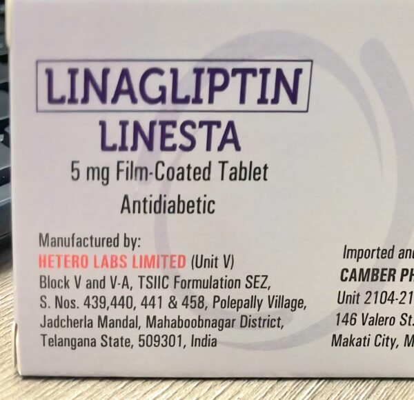 Linagliptin Linesta P1700 5mg 100 pcs