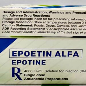 Epoetin Epoetine  4,000 IU/ml 1 pc