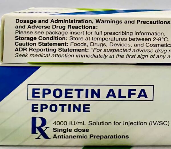 Epoetin Epoetine  4,000 IU/ml 1 pc