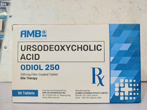 Ursodeoxycholic Acid Odiol 250 mg 30 pcs